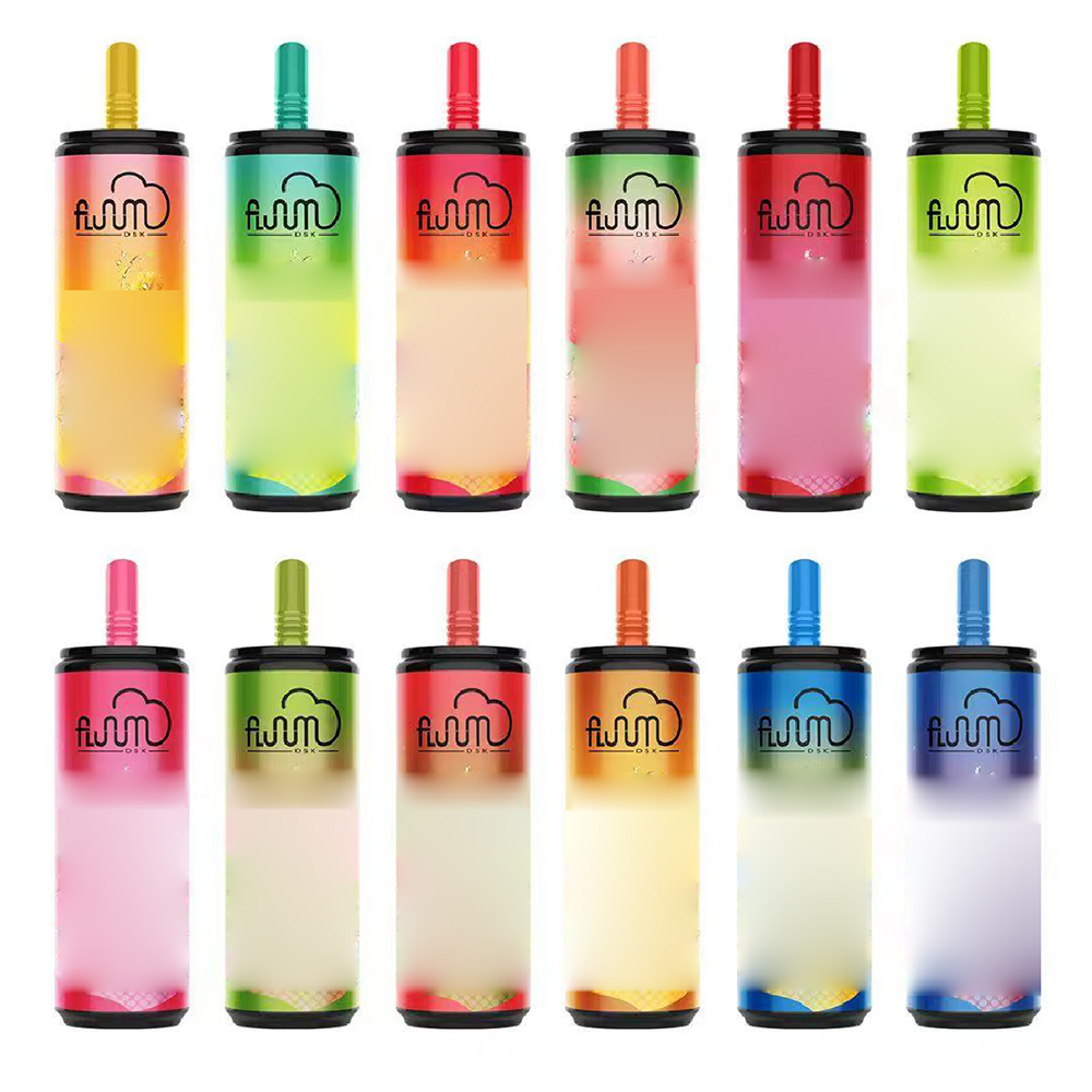 

Authentic Fluum Bar Disposable E cigarettes 6000 Puffs Vape Pen 15ml Pre-filled Mesh Coil Pods Cartridge 600mAh Rechargeable Battery Vaporizer bang xxl escobar