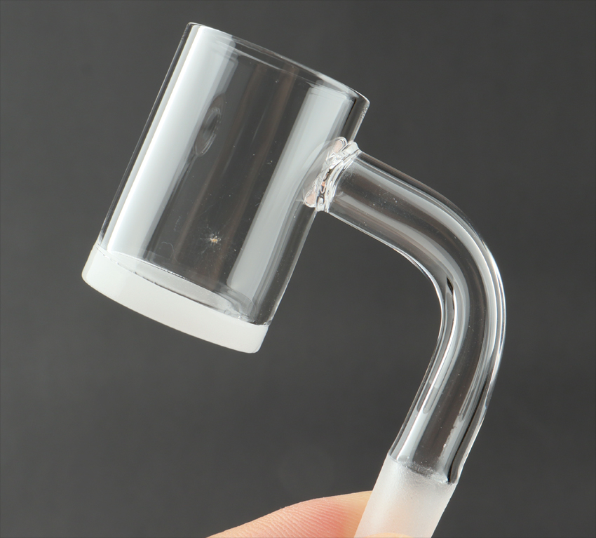 

Smoking Quartz Banger Nail 4mm Thick Bottom OD 25mm 10mm 14mm 18mm Male Female Banger For Water Pipe Dab Rigs