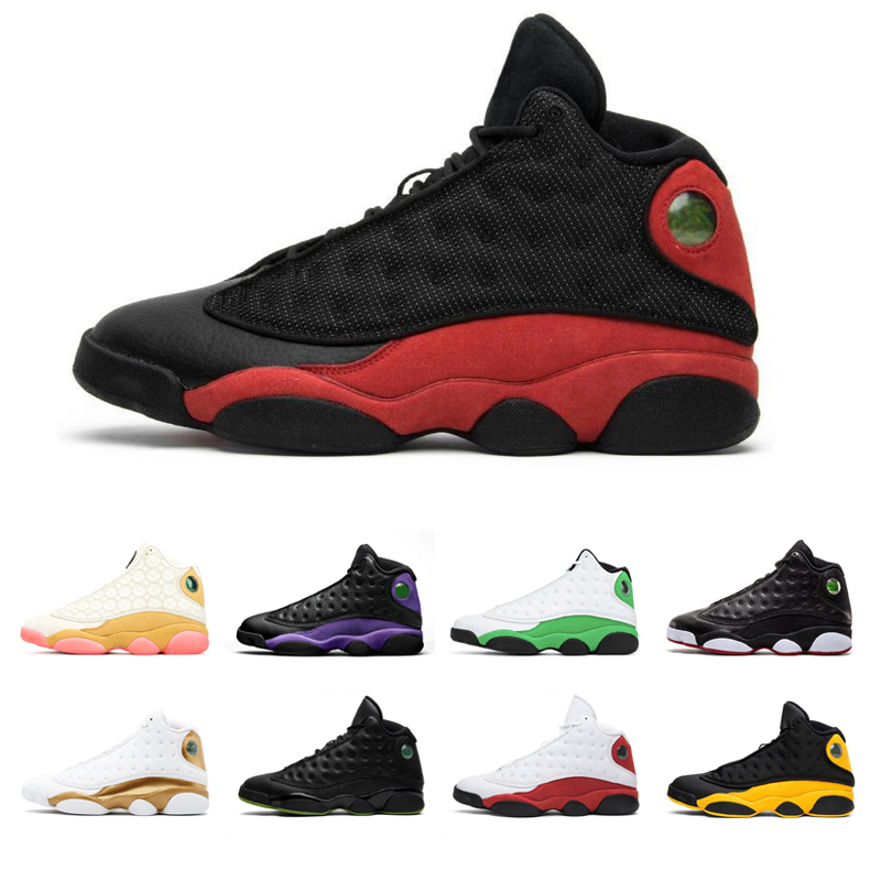 

Men Women Basketball Shoes 13s Hyper Royal Dark Powder Blue Black Cat Reverse He Got Game 13 Outdoor Mens Trainers Sports Sneakers 36-47, Dirty bred