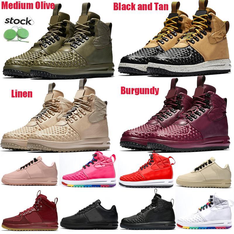 

2022authentic Designer Lunar 1 Duckboot Duck Boot Ducks Boots Men Women Shoes Black Gum Obsidian Team Red Gum Winter Mens Womens Trainers Sp, Black grey 40-47