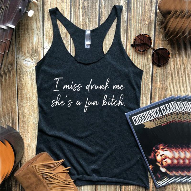 

Women' Tanks & Camis Tequila Tops Womens Festival Summer Plus Size Tank Woman Drink Cowboys Print Feelin Willie Good TopWomen, J0501-gy