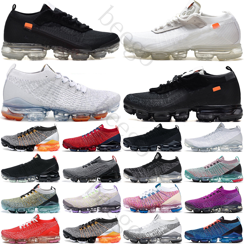 

2018 off The Ten offwhite cushion running shoes flyknit 2 2.0 3 3.0 CNY blue fk moc run utility black white triple Noir chrome women men for sneaker sneakers light vapores, Need box