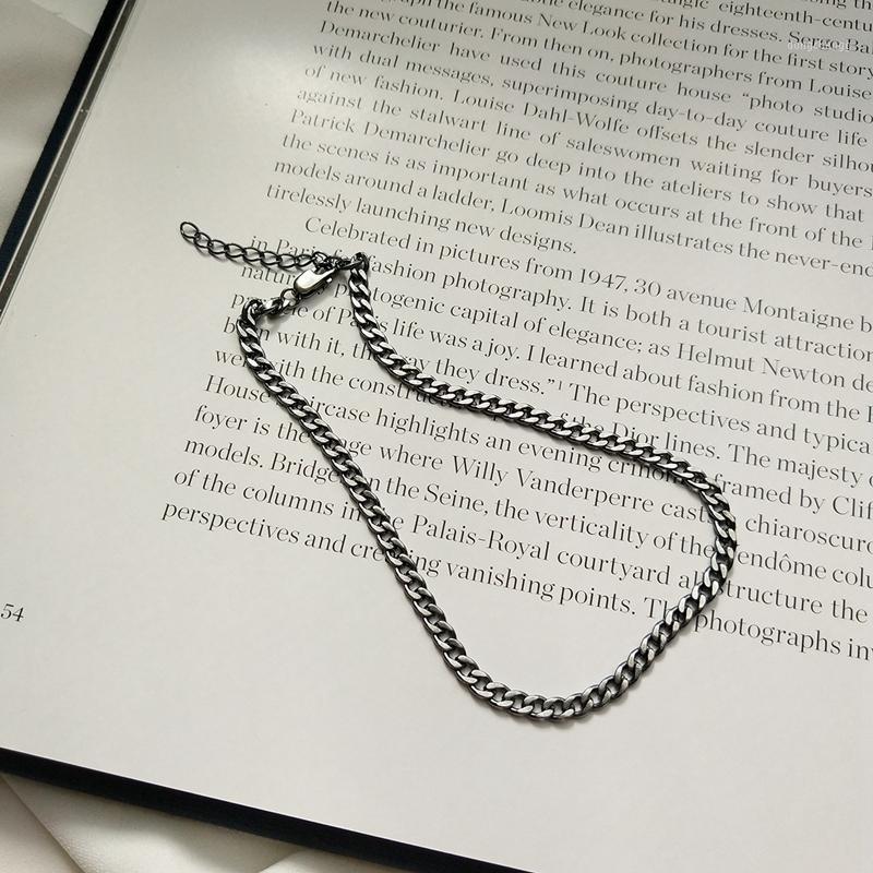 

Sterling Silver Anklets Fashion Crude Chain Vintage For Women Ladies Foot Jewelry