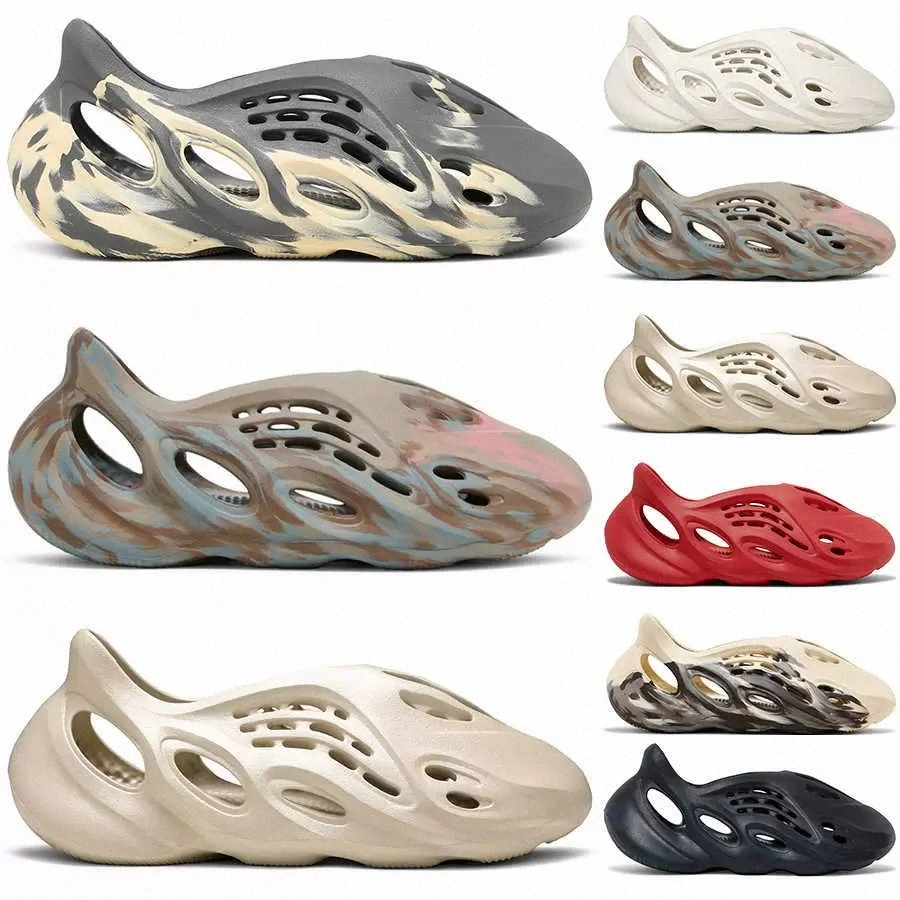 

Designer sandals men women slippers Triple Black White Resin pattern sandal Foam Runner mens womens west slipper slides slider slipper sliders shoes