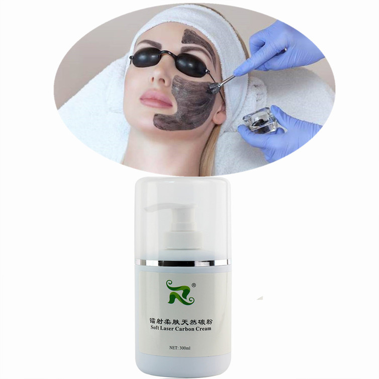 

250 Ml Carbon Cream Gel for Q Switched Nd Yag Peel Skin Whiten Beauty Acne Removal Skin Cleansing