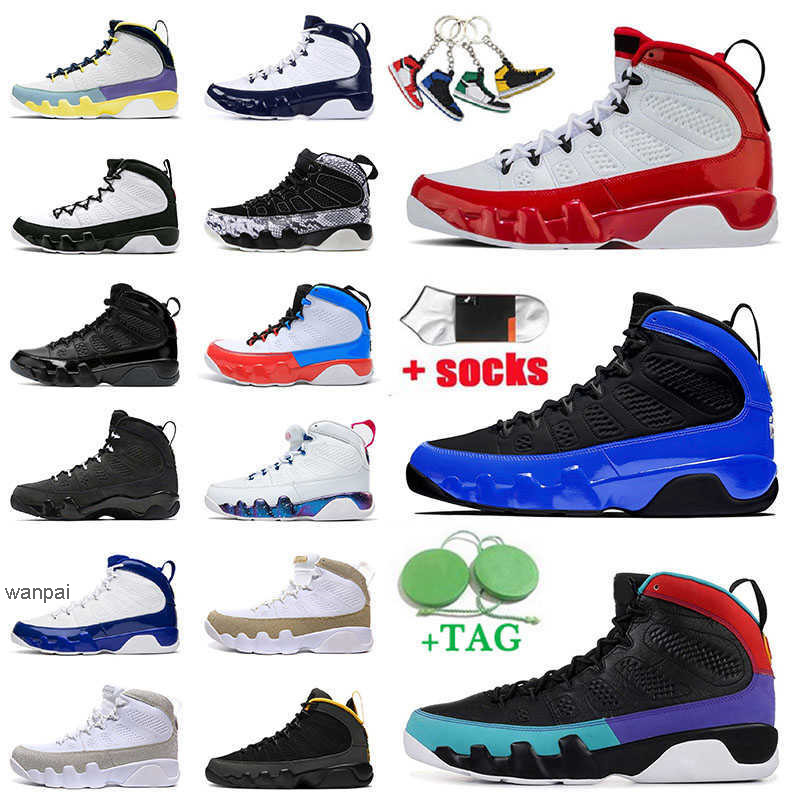 

2021 Arrival Authentic Jumpman 9 9s IX Men Sports Basketball Shoes Motorboat Jones Change The World Silver Reflective Racer Blue Men's, B39 motorboat jones