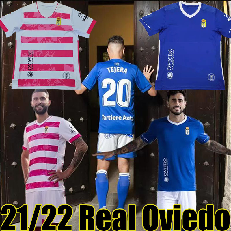 

2021 2022 Real Oviedo Camisetas de futbol 21/22 Home Away Soccer Jerseys BARCENAS JOHANNESSON IBRA SAUL Football Shirt Kit R.FOLCH Y.MOSSA BORJA BASTON Camiseta, Aoweiyaduo 21-22 away