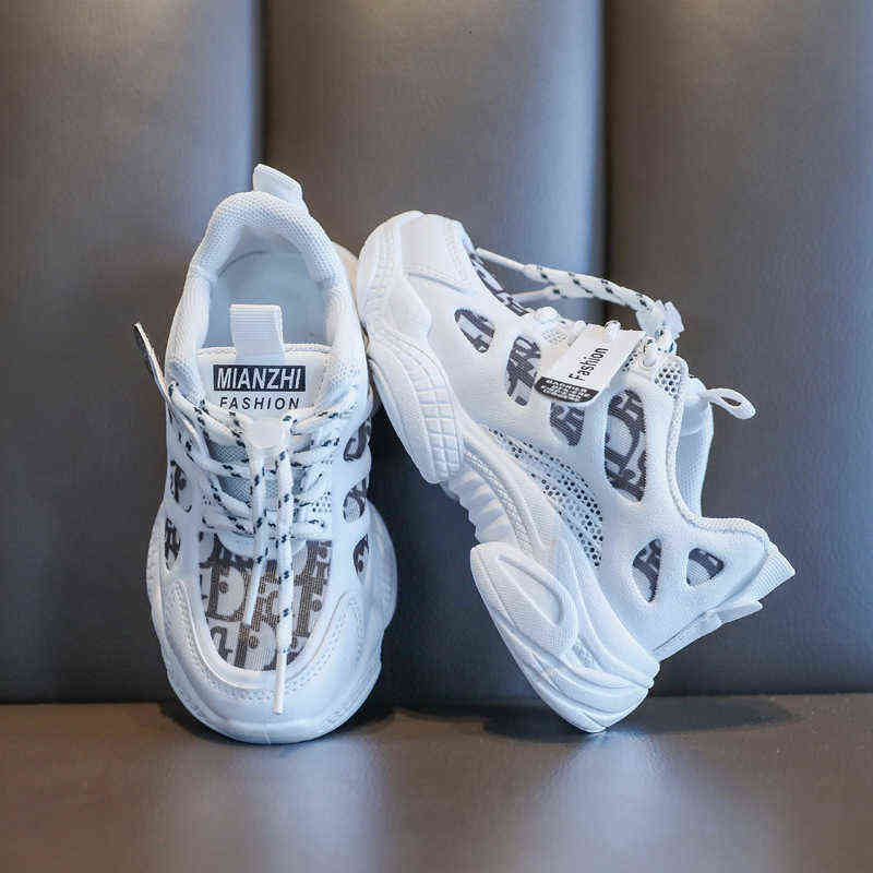 

Autumn Children Casual Shoes Kids Sneakers Fashion Summer Breathable Shoes Comfortable Light Mesh Sneakers for Boys Size 26-36, Black