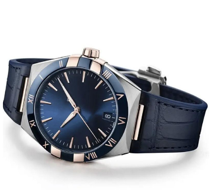 2022 mens watch luxury 41 mm automatic quartz movement watch sapphire waterproof sports fashion constellation series watchs high quality submarin