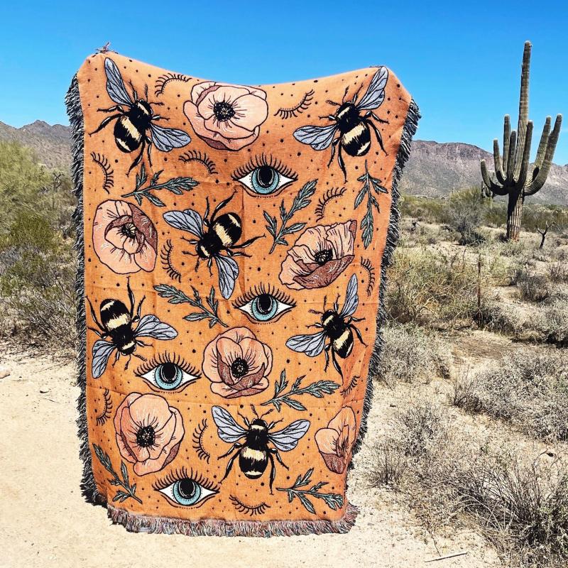 

Blankets Knitted Blanket 127x152cm Soft Printed Mandala Knitting Picnic Beach Towel Fashion Tassel Shawl