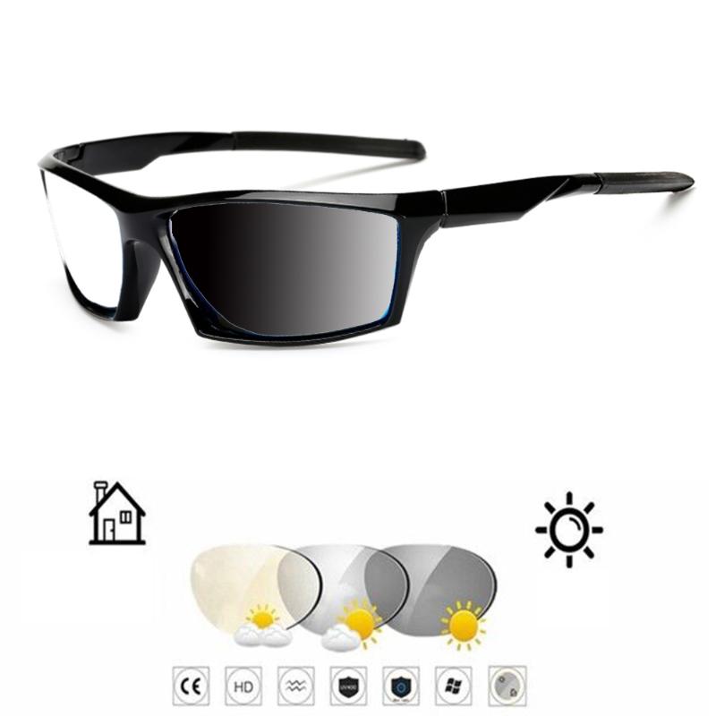 

Sunglasses Sports Fit The Face Black Frame Pochromic Grey Reading Glasses 0.75 1 1.25 1.5 1.75 2 2.25 2.5 2.75 To 4Sunglasses