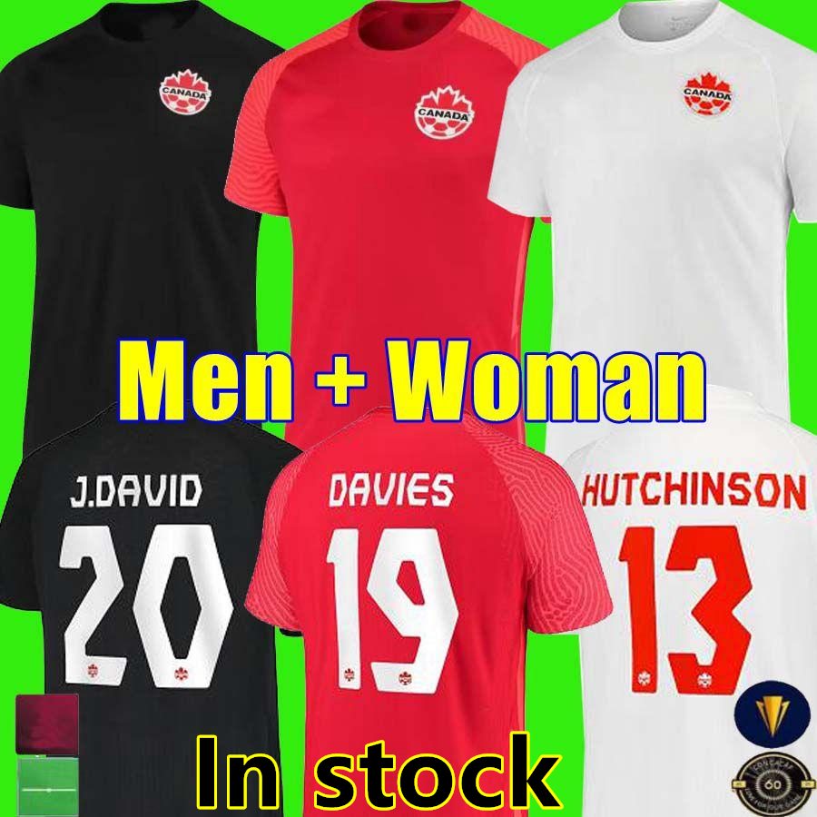 

21 22 Canada Soccer Jerseys DAVIES DAVID Osorio MEN WOMAN 2021 2022 home away national team EVSTAQUIO HUTCHINSON CAVALLINI LARIN HOILETT football shirts BUCHANAN, 3rd woman