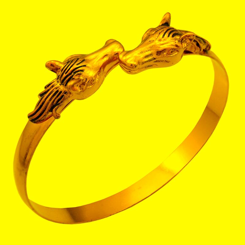 

Bangle Vintage Western Double Horse Head Equestrian Charm Cowboy Bracelet Cuff Jewelry 2022