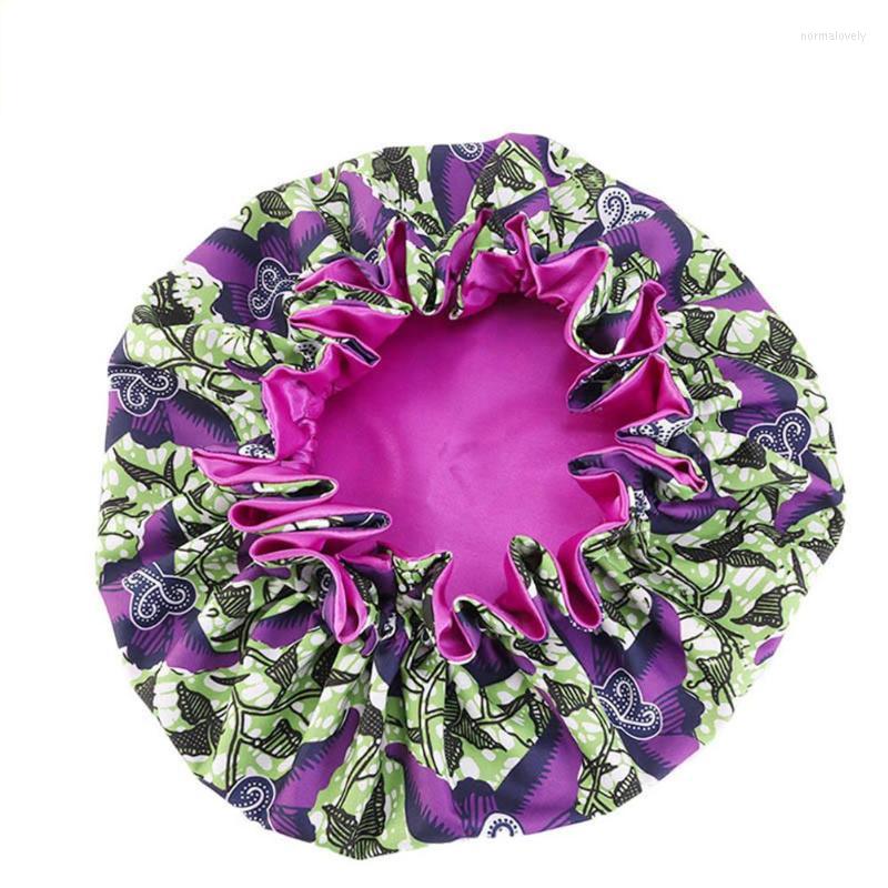 

Visors Soft Perm Cap Double Layer Multifunctional Satin Bonnet Night Sleeping For Women BonnetsVisors