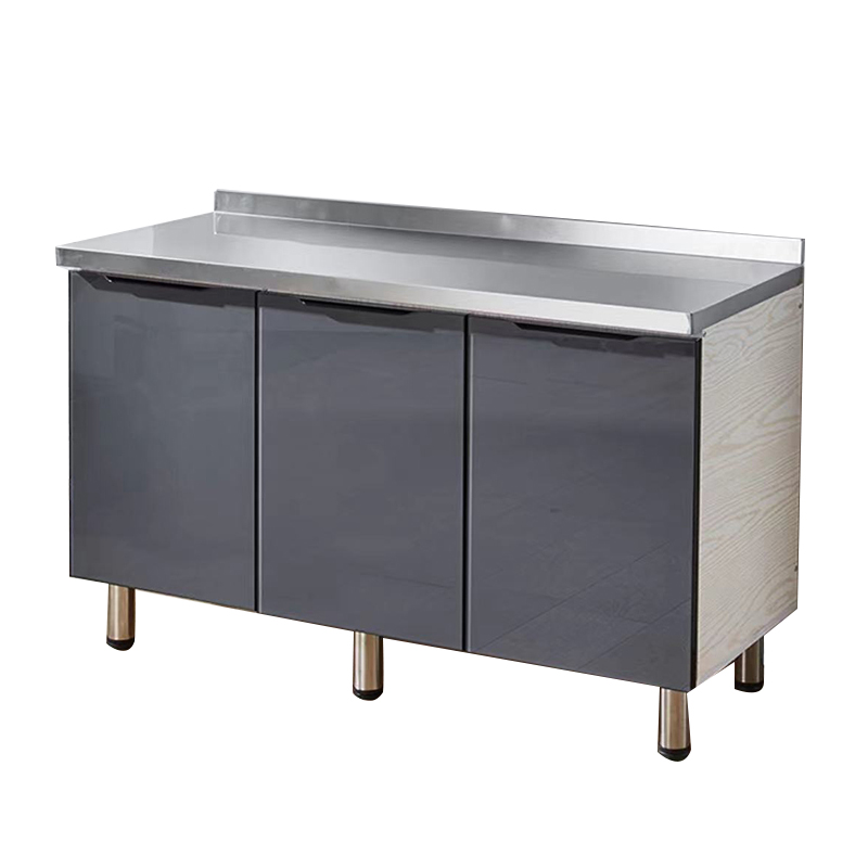 Muebles de cocina 140 cm Tres puertas Gabinete de estufa de múltiples especificaciones