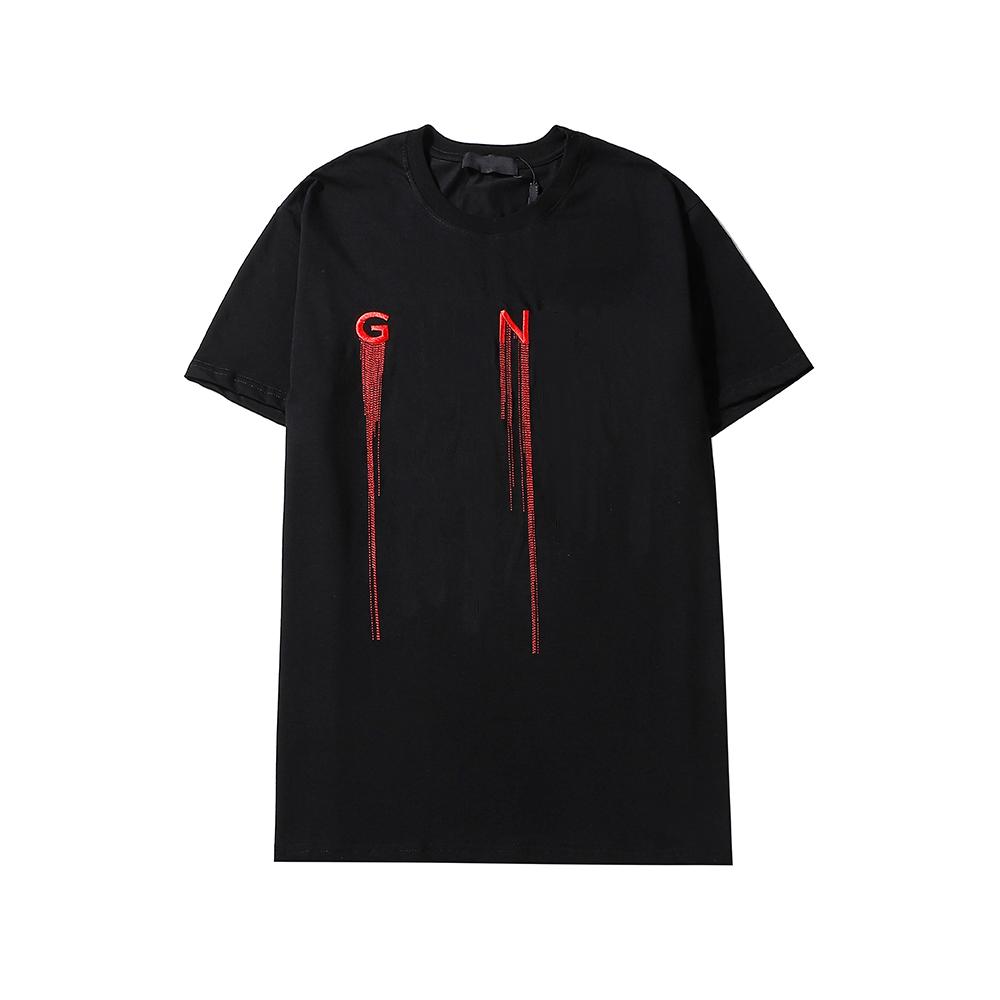 

Tide Brand Cotton T -Shirt Men' Short Sleeve White Half Sleeve Trend Plus Size Coat Clothing In Spring And Summer