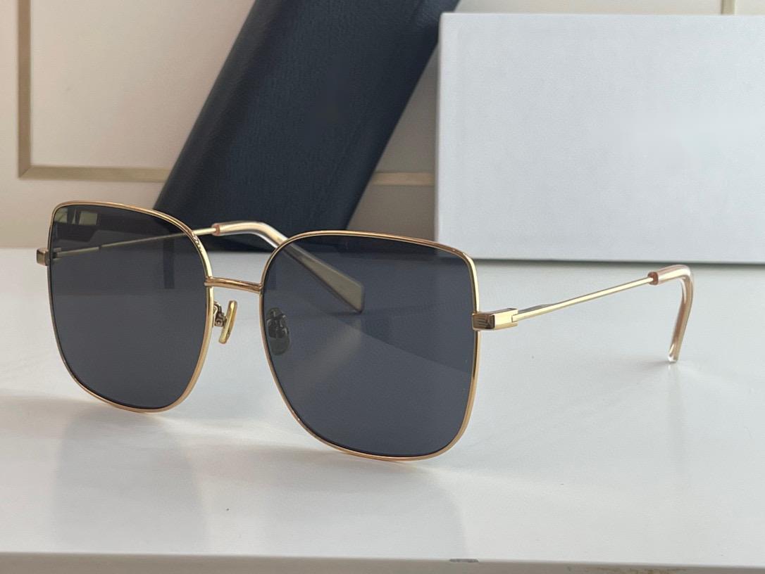 Lunettes de soleil pour femmes et hommes été 40174 Style anti-ultraviolet rétro plaque plein cadre lunettes boîte aléatoire