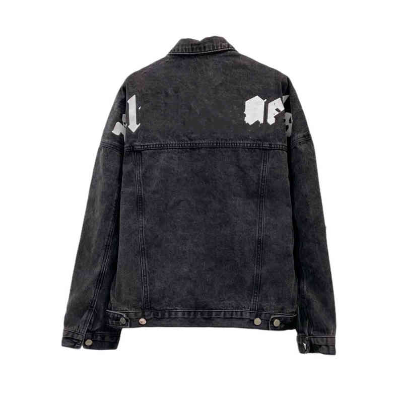 

Mens Palm Denim Jacket Famous Men Women Palmss Coat Quality Casual Designer Coats Black Blue Pa Mans Jackets Stylist Angles Outwear 5p1