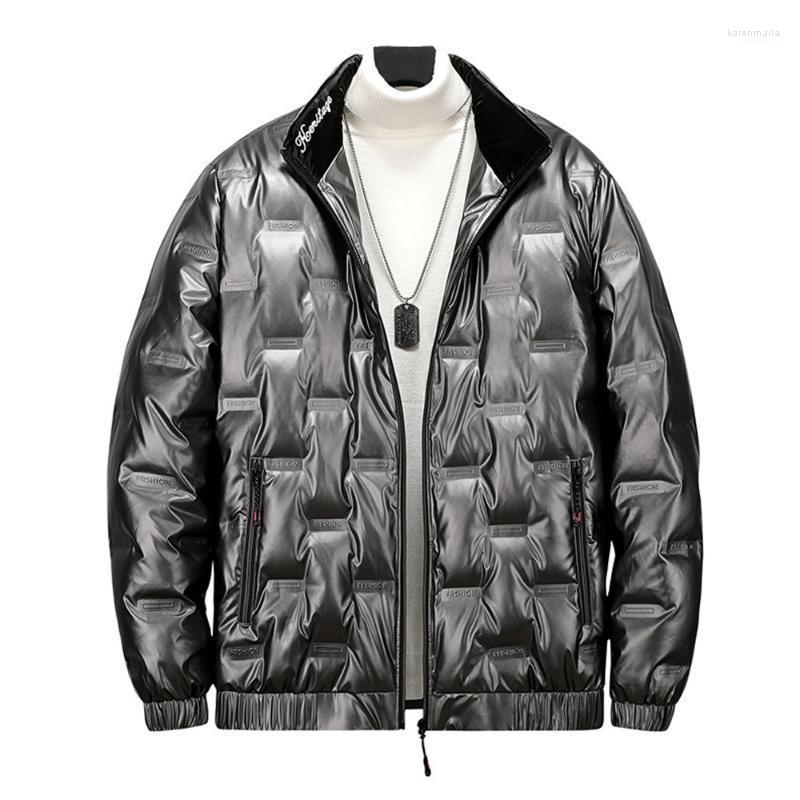 

Men's Down & Parkas L-8XL Plus Size Male Coats Winter White Duck Jackets Thick Warm High Quality Bomber Jacket Men Clothing Kare22, Dark grey