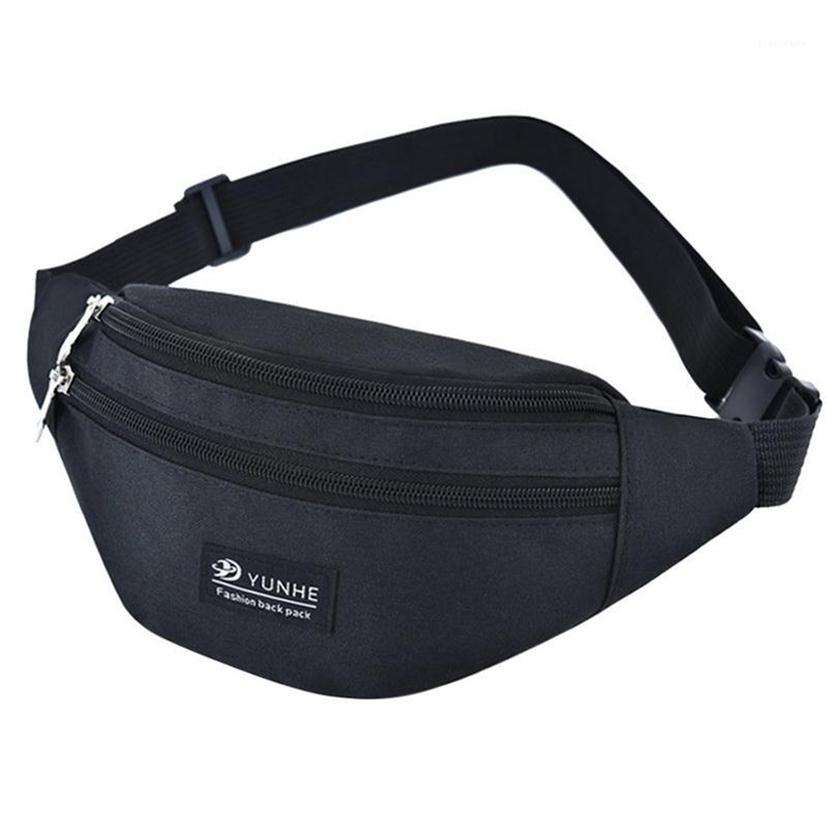 

Hifuar Waist Bag Female Belt New Fashion Outdoor Chest Handbag Unisex Fanny Pack Ladies Waist Pack Belly Bags1215S, Black