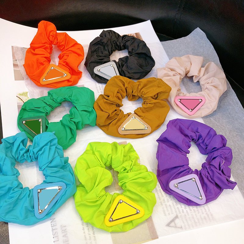 

New Style Women Designer P Letter Hair Rubber Band Elastic Hair Rope Sports Headwear Ponytail Holder Accessories Retro Jewelry Gift