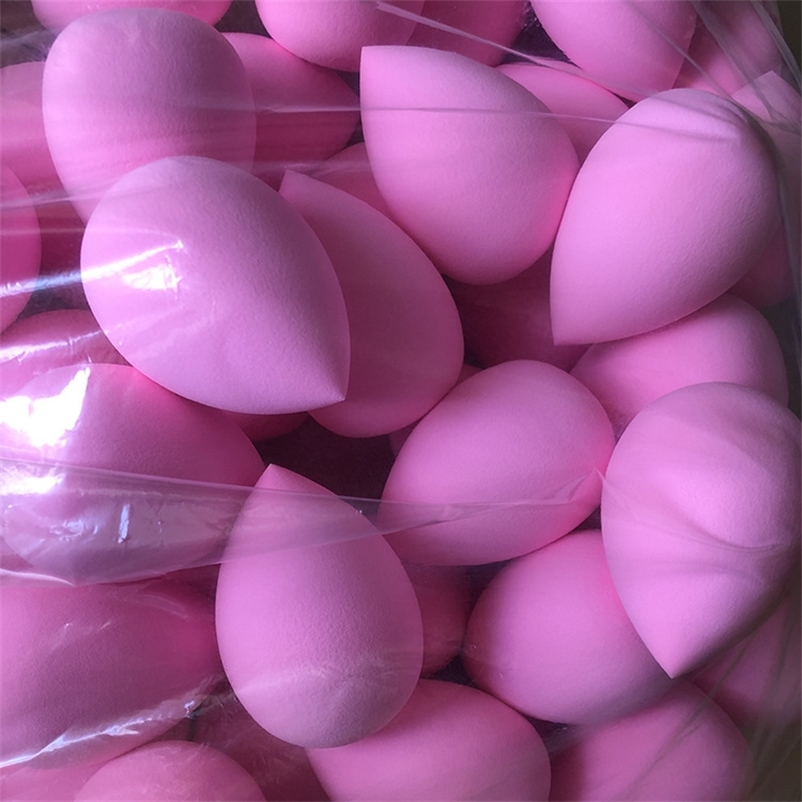 100pcs / lot Cosmetic Puff Wholesale Making Makeup Sponge Powder Foundation Cacheer BB Cream Beauty Blender Femmes Maquillage Tools 220616