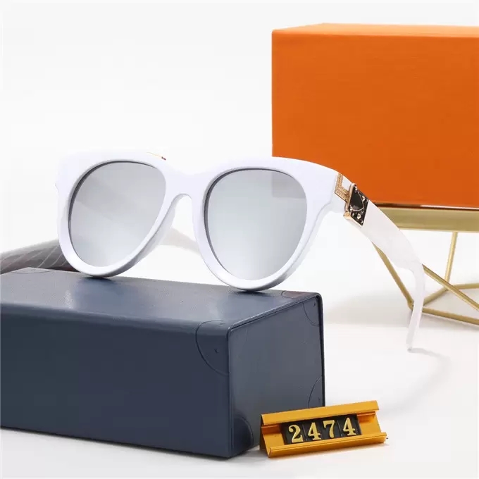 Designer High quality sunglasses for women fashion eyeglass luxury Classic European and American trend Sunglasses aviators with box
