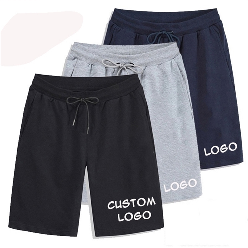 

Summer Men Shorts Fashion Men Shorts Pants Casual Jogging Slim Fit Sport Short Pants Trousers Custom Your 220613, Grey