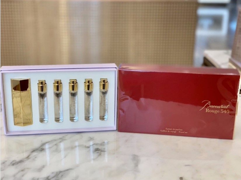 

Premierlash Brand Maison Paris Perfume Set 11ml5pcs Rouge 540 Extrait De Parfum Men Women Fragrance Long Lasting Smell Spray Colo