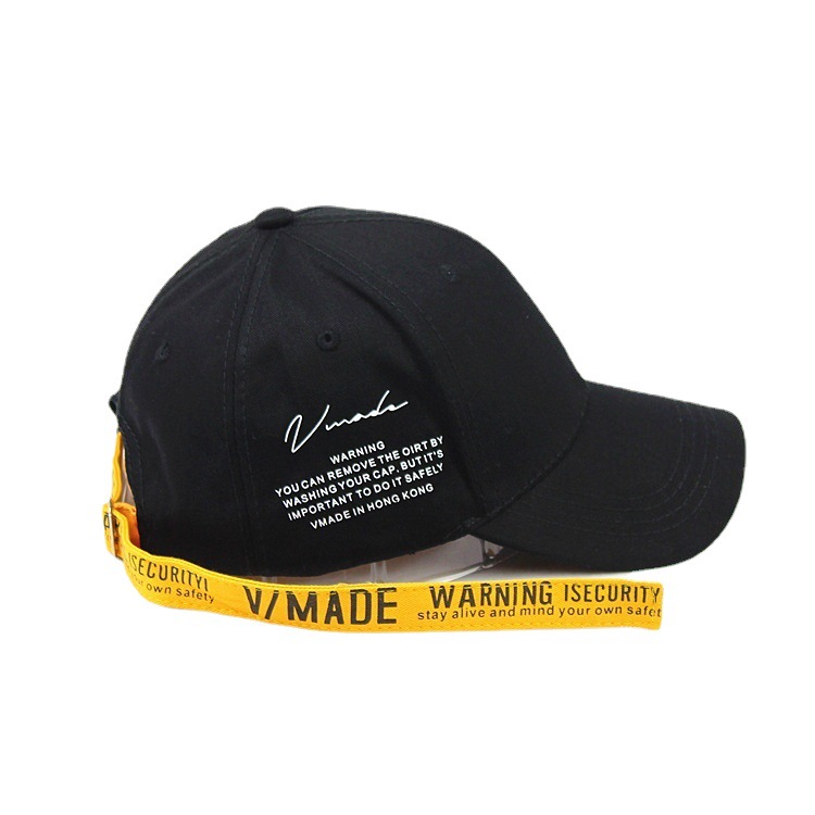 

Fashion Designers Caps Korean GD Same Style Red Baseball Cap Lengthened Strap Cotton Alphabet Peaked Cap Mens Hip-Hop Hip Hop Hat Womens Fashionable Outdoor Hats, Wade long strap-red