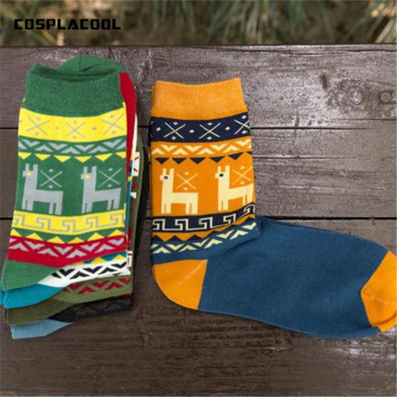 

Men's Socks Colorful Fall/Winter Men Cotton Tn The Adult Breathable Absorbent Meias High Quality Calcetines Hombre, Black