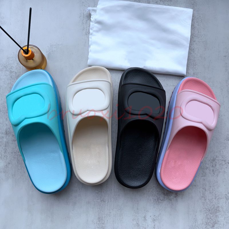 

top quality Designer Slippers Women Platform Slipper Classics Rubber Slides Solid Color Flip Flops Non Slip Sandals Thick Bottom Flat Shoes Size 35-45, Do not pay it