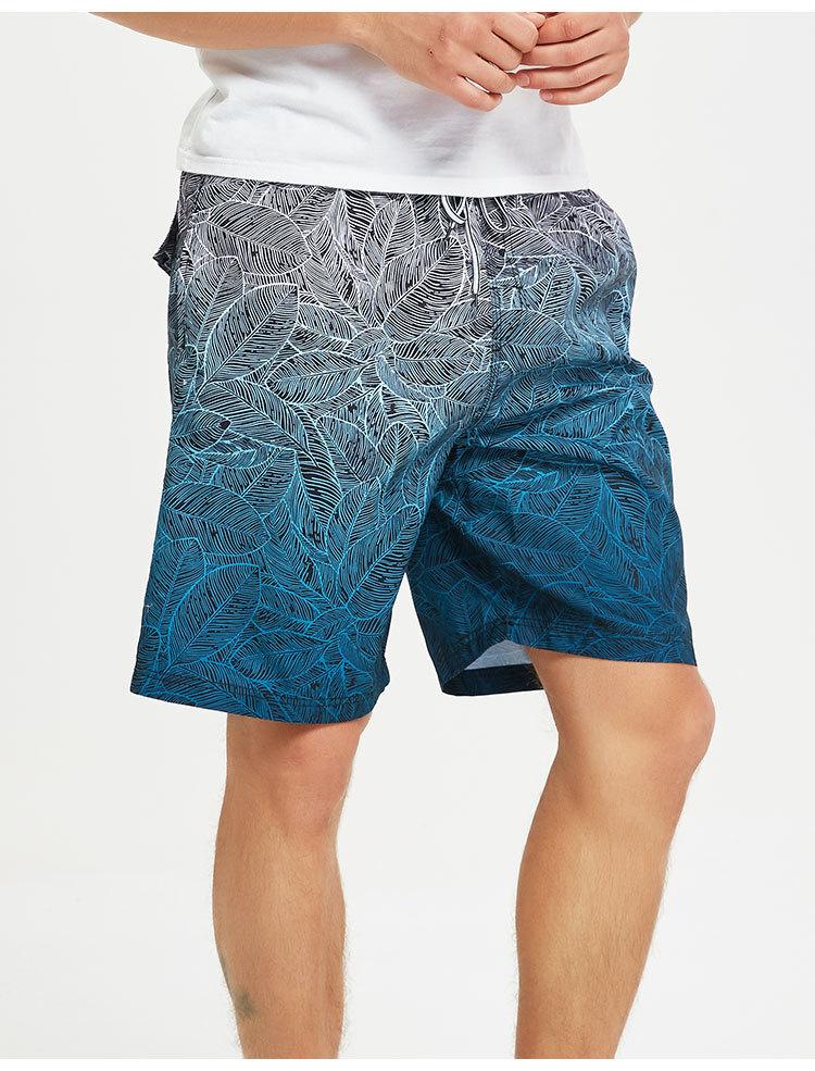 

Men's Shorts Men's Beach Quick-Drying Summer Colorful Swimwear Man Swimsuit Trunks Hawaii Double Gradient Surf Board Male PantsMen's