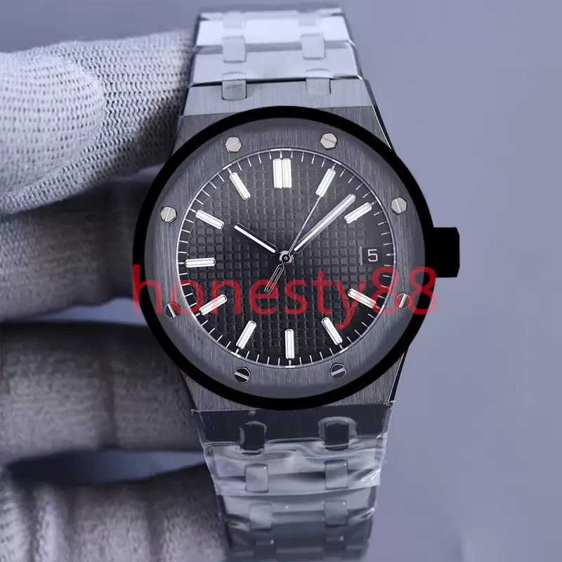 SW designer Black Mens watches 40mm automatic mechanical Wristwatches stainless steel strap calendar time folding buckle waterproof luxury watch