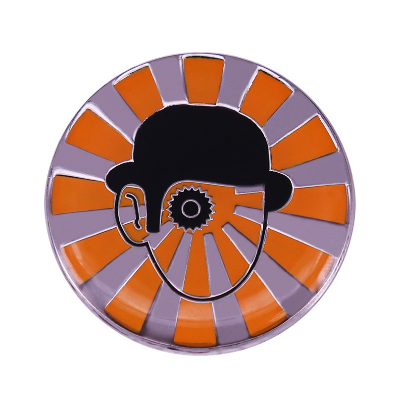 

Thriller movie clockwork orange Alex Brooch, As picture