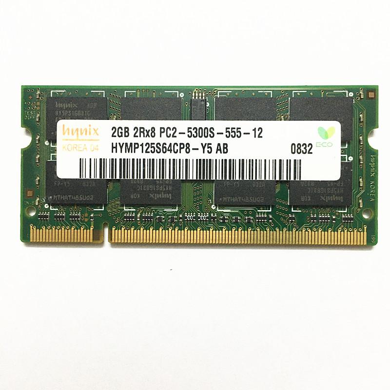 

RAMs Hynix Ddr2 2gb 667mhz Laptop Memory 2Rx8 PC2-5300S-555-12 RamRAMs
