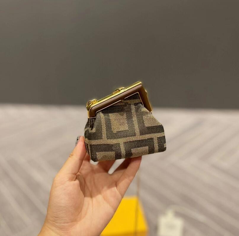 

Womens Mini Coin Purse Designer Bags Chain Ssingle-Shoulder Bag Ffashion Hhigh Quality Wallet Women's Luxury Cross Bbody Handbag Wallets Change Purse, Brown
