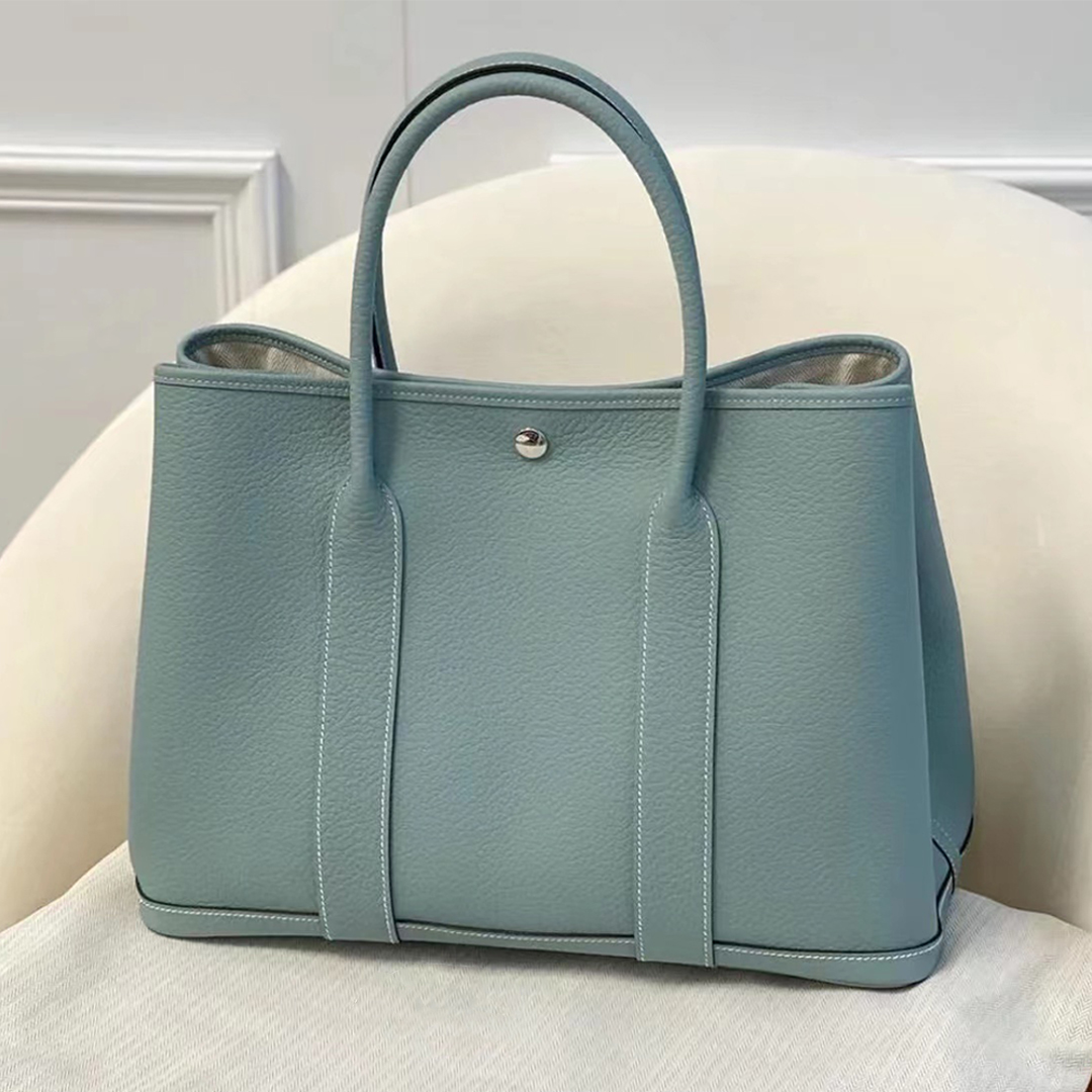 30cm Garden Party Celeste Bag Designer Classic Brand H Luxury Bag High Quality Genuine Leather Fashion