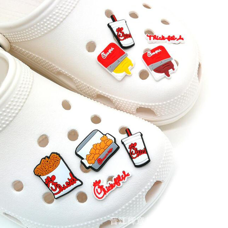 

wholesale garden shoe charms pvc shoecharms buckle fashion accessories soft rubber for croc shoes