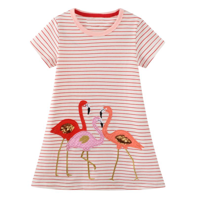 

Girl's Dresses Jumping Meters Girls Summer Dress 2022 Princess For Costume Animal Applique Children Party Baby Girl ClothesGirl's Girl'sGirl, 101