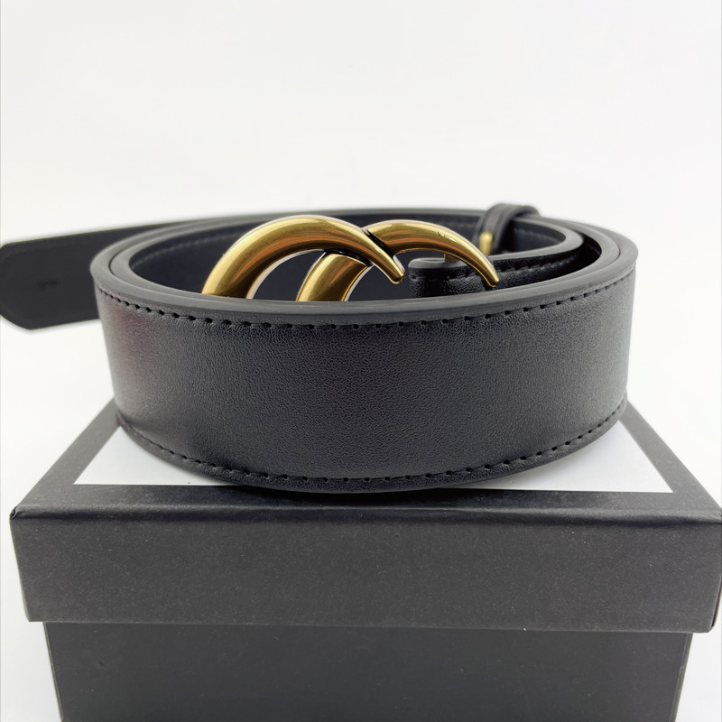 Haute Qualité Créateur De Mode Ceinture De Luxe Designers Hommes Dames Universel Haut De Gamme Boucle En Cuivre Largeur 3.8CM Ceintures Classique