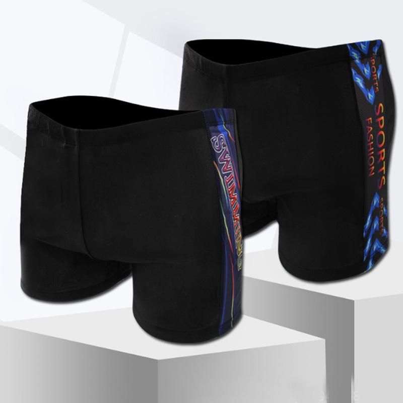 

Men's Shorts Men Swim Quick-drying Swimming Trunks Elastic Summer Loose Casual Beach Wear Male Clothing 2022 PantsMen's, Water ripples