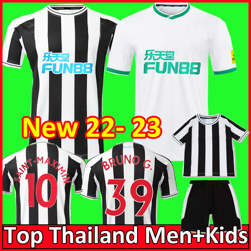 

22 23 Newcastle Soccer Jersey Home away Third WILSON SAINT-MAXIMIN BRUNO G. 2022 2023 TRIPPIER MURPHY SHELVEY Football Shirt Men Kids Kit WOOD TARGETT Uniforms sets, Kids away