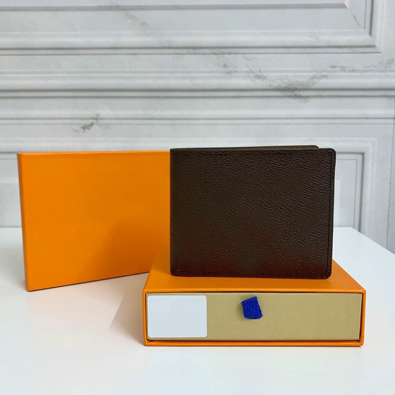 

Flower Coated Designer Wallet Fashion Bags Men Short Multiple Wallets Luxury Card Holder Wallet Purse, Silica