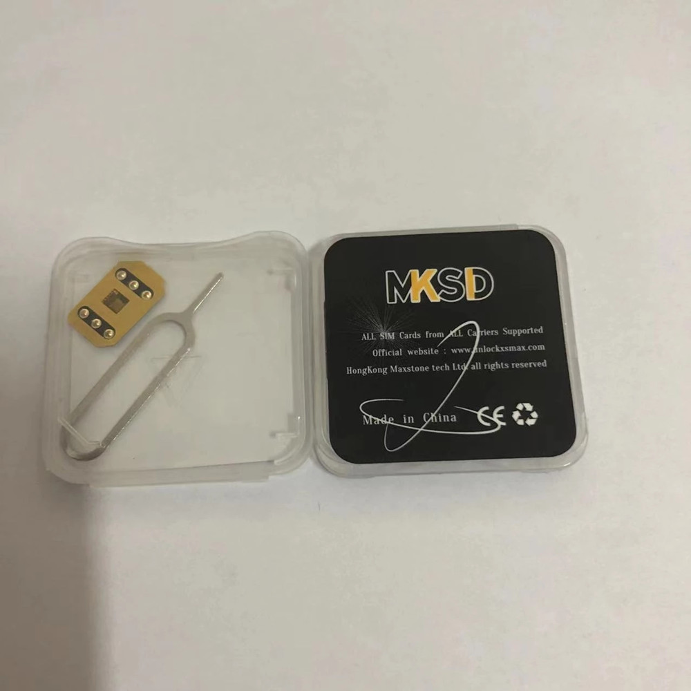 

2022 MKSD 4 Unlock Sim Card for iOS15.x iphone13 13MINI 12 11 XR 8 7 6 US T-mobile SprintTurbo Chip GEVEY Pro