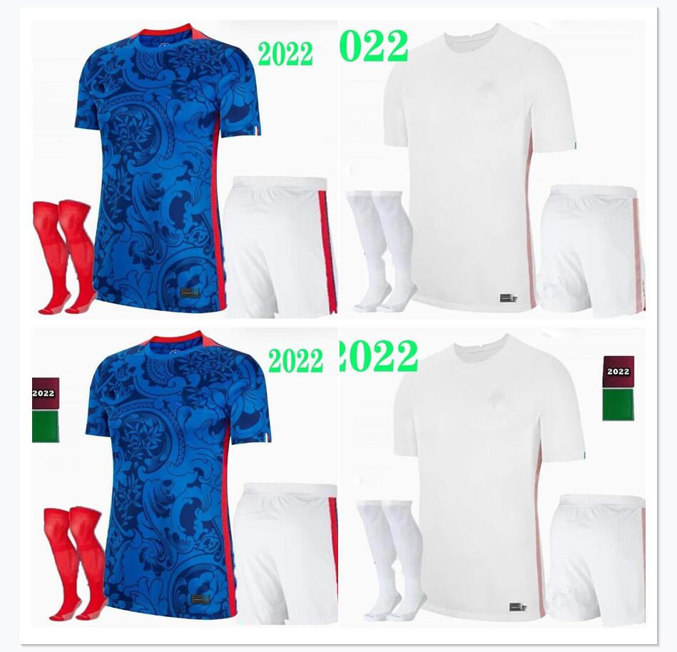 

French club Full Sets 2022 BENZEMA MBAPPE GRIEZMANN soccer jersey 2023 World POGBA cup GIROUD KANTE Maillot de foot equipe Maillots kids kit and Men football shirt, White