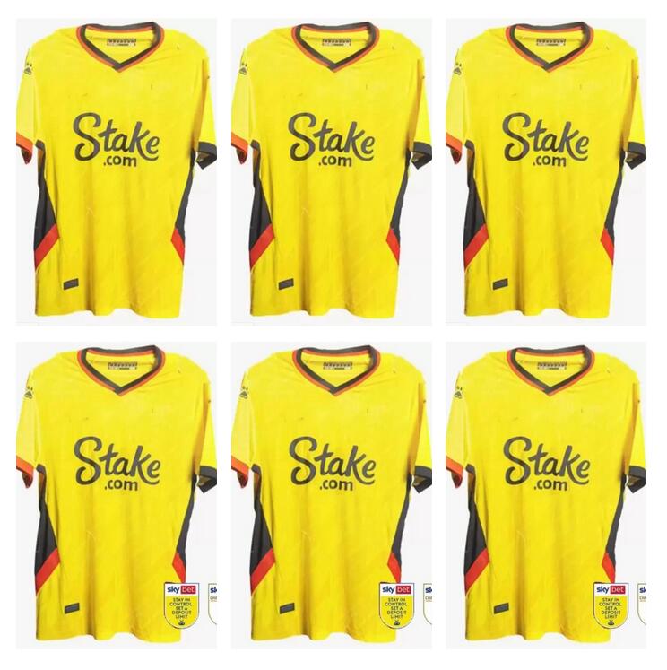 

22 23 FC WATFORDS soccer jerseys 2022 2023 LOUZA KING Joao Pedro Deeney CHERNANDEZ DENNIS SARR Sissoko thailand shirts home football shirts uniforms