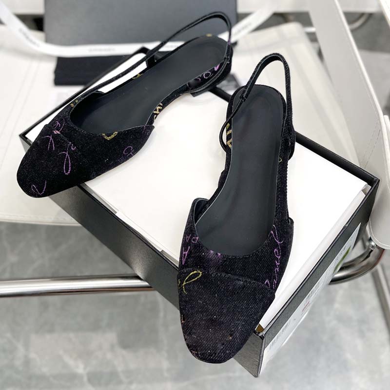 

Chunky Heel Designer Woman Sandals Genuine Leather Slides Classic Slippers Luxury Platform Slingbacks Womens Mules Retro Flio Flops Beach Shoes Espadrille, Box