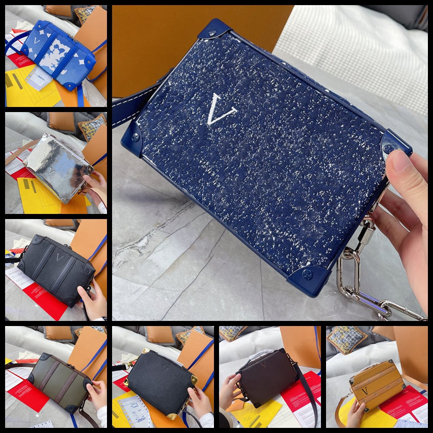 

5A Designer Bag Luxury Purse Brand Shoulder Bags Leather Handbag Woman Crossbody Messager Cosmetic Purses Wallet by shoebrand W107 03, #30 box