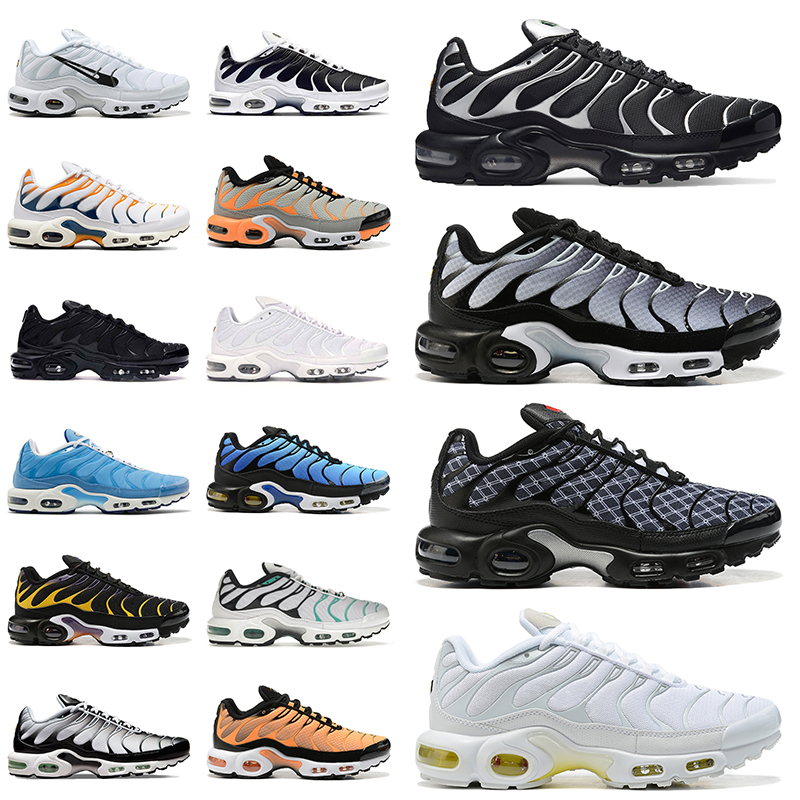 

Casual Runners TN Plus Running Shoes White Gradients Yellow Tns Shoe Stargazing France Sneakers Sports Hyper Jade Orange Black Green Metallic Silver Men Trainers, 40-46 black royal grey